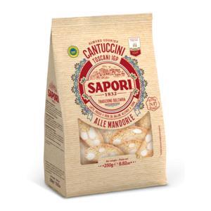 Bánh quy hạnh nhân giòn Sapori gói 175g