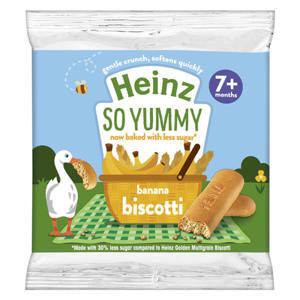 Bánh quy Heinz farley's vị chuối cho trẻ từ 6m ( 120g )