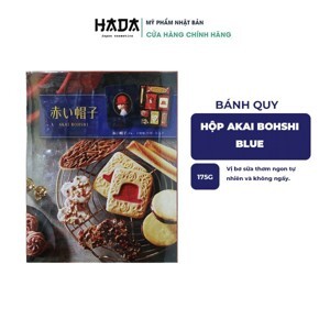 Bánh quy hộp tổng hợp cao cấp Akai Bohshi Blue Box