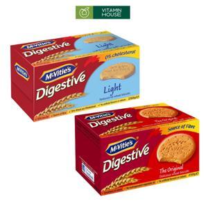 Bánh quy lúa mì nguyên cám ít béo Mc Vitie’s Digestive Light 250g