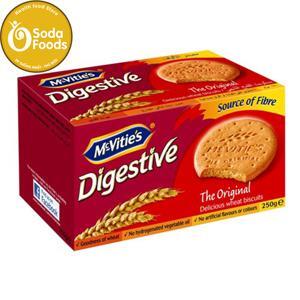 Bánh quy lúa mỳ McVities Digestive Original 250g