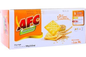 Bánh quy mặn lúa mì AFC - 100g (4 gói)