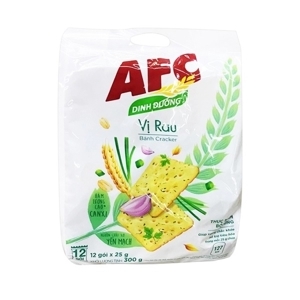 Bánh quy mặn AFC - 300g (14 cái/túi)