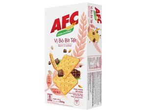 Bánh quy mặn vị bò bít tết AFC 200g (8 gói)