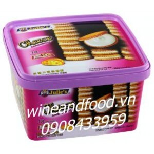 Bánh Quy Nhân Kem Phô Mai Julie's 504g
