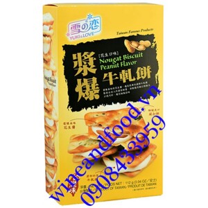 Bánh quy Nougat Original Yuki & Love 112g