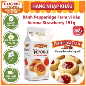 Bánh quy Pepperidge Farm dâu tây Verona 191gr