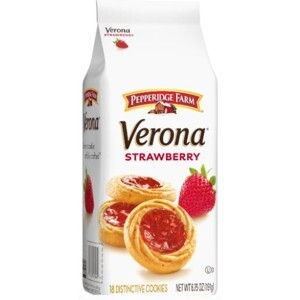 Bánh quy Pepperidge Farm dâu tây Verona 191gr