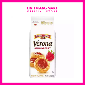 Bánh quy Pepperidge Farm dâu tây Verona 191gr