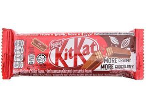 Bánh sô cô la KitKat Nestlé gói 17g