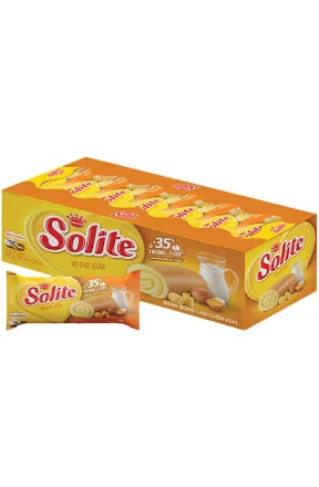 Bánh Solite cuộn kem bơ sữa 360g