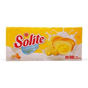 Bánh Solite cuộn kem bơ sữa 360g