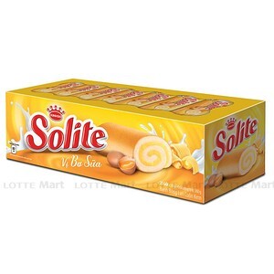 Bánh Solite cuộn kem bơ sữa 360g