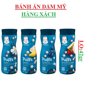 Bánh sao Gerber hương vị Vanilla - 42 g