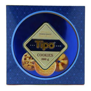 Bánh Tipo Cookies Hộp Thiếc 380g