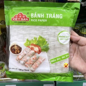 Bánh tráng Việt San 16 cm gói 160g