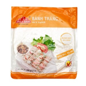 Bánh tráng Việt San 22 cm gói 280g