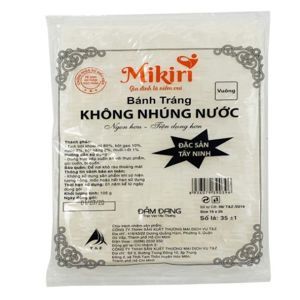 Bánh tráng vuông không nhúng nước Mikiri ( Vuông 70 lá)