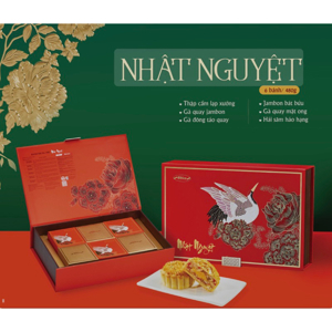 Bánh trung thu Bibica Hộp Nhật Nguyệt - 6 bánh