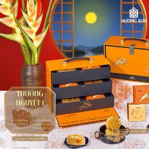 Bánh trung thu Bibica Hộp Thưởng Nguyệt - 6 bánh