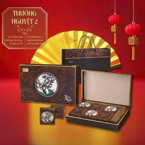 Bánh trung thu Bibica Hộp Thưởng Nguyệt - 6 bánh