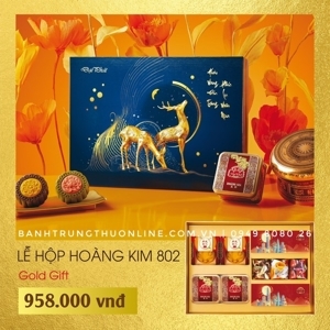 Bánh trung thu Đại Phát Lễ Hộp Hoàng Kim 802