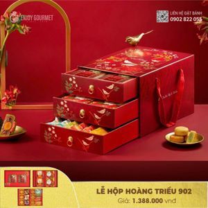 Bánh trung thu Đại Phát Lễ Hộp Hoàng Triều 902