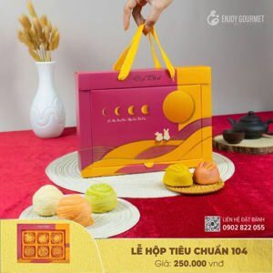 Bánh trung thu Đại Phát Lễ hộp tiêu chuẩn 104