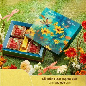 Bánh trung thu Đại Phát Lễ hộp hảo hạng 202