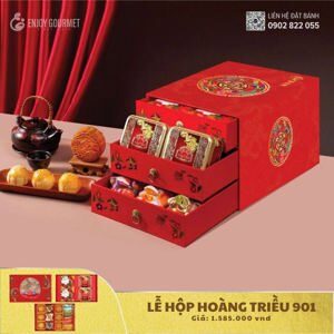 Bánh trung thu Đại Phát Lễ hộp hoàng triều 901