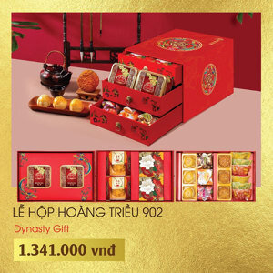 Bánh trung thu Đại Phát Lễ Hộp Hoàng Triều 902