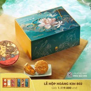 Bánh trung thu Đại Phát Lễ Hộp Hoàng Kim 802