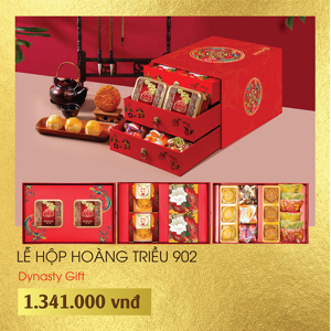 Bánh trung thu Đại Phát Lễ Hộp Hoàng Triều 902