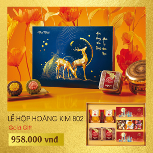 Bánh trung thu Đại Phát Lễ Hộp Hoàng Kim 802