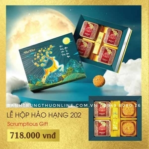 Bánh trung thu Đại Phát Lễ hộp hảo hạng 202