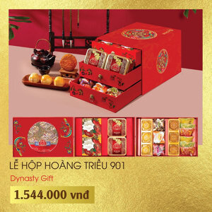 Bánh trung thu Đại Phát Lễ hộp hoàng triều 901