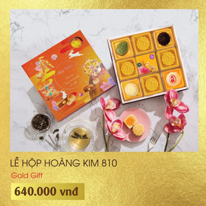 Bánh trung thu Đại Phát Lễ Hộp Hoàng Kim 810