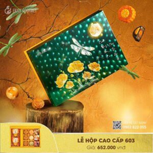 Bánh trung thu Đại Phát Lễ hộp cao cấp 603