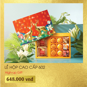 Bánh trung thu Đại Phát Lễ Hộp Cao Cấp 602