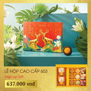 Bánh trung thu Đại Phát Lễ hộp cao cấp 603