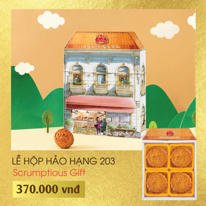 Bánh trung thu Đại Phát Lễ hộp hảo hạng 203