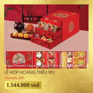 Bánh trung thu Đại Phát Lễ hộp hoàng triều 901