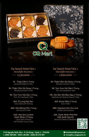 Bánh trung thu Bibica Dạ Nguyệt Đoàn Viên - hộp 6 cái x 80g