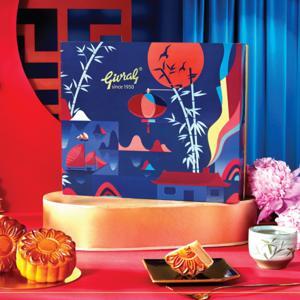 Bánh trung thu Givral Combo Sum Vầy 1 - 200gr, 2 trứng, 4 bánh