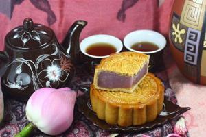 Bánh trung thu Givral Khoai Môn Chay - 0 trứng, 150gr