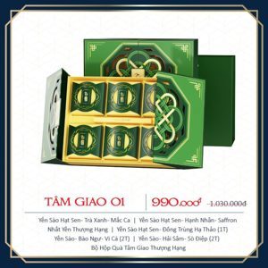 Bánh trung thu Hội An Tâm Giao 01 - 6 bánh