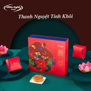 Bánh trung thu Hữu Nghị hộp Thanh Nguyệt Tinh Khôi - 4 bánh