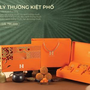 Bánh trung thu Madam Hương - Lý Thường Kiệt Phố (hộp 6 bánh x 120gr)