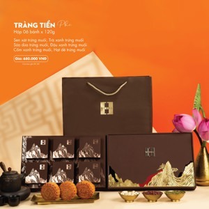 Bánh trung thu Madam Hương - Tràng Tiền Phố (hộp 4 bánh x 150gr)