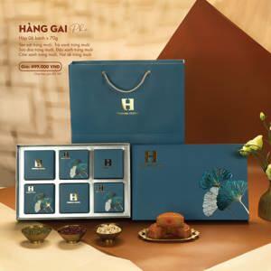 Bánh trung thu Madame Hương 2022 hộp Hàng Gai Phố - 6 bánh